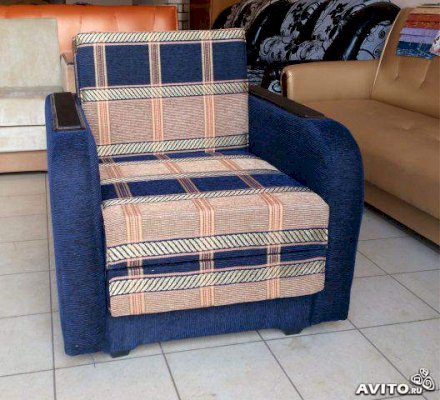 Кресло со спальным местом без подлокотников